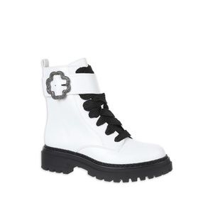 Sab &Libby Women’s Samantha Embellished Combat Boot  size 7.5